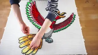 Perler Beads - Pokémon HO-OH