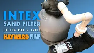Фильтр для песка Intex из ПВХ для насоса Hayward с соединением