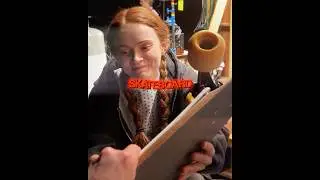 Что Сэди Синк украла со съемочной площадки &laquo;Очень странных дел&raquo; 😂