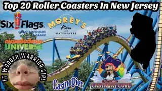 Top 20 Roller Coasters In New Jersey (2021)