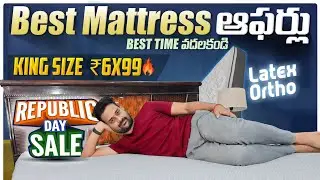 King Size @ 6X99🔥Best Mattress Deals Flipkart Republic Day Sale 2026