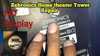 Zebronics zeb-BT8500RUCF//Home theater/ Tower repair/#electronicsVerma