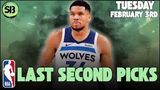 NBA Slate Breakdown w/@MillyProps | Player Props, Best Bets, Value Hunting | Tue Feb 3rd