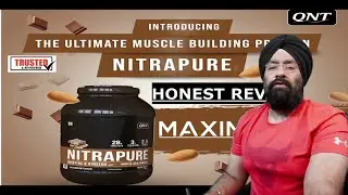 Whey Protein + Creatine Benefits | Nitrapure from QNT sports | Honest Review | Dr.Education