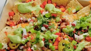 Loaded Veggie Nachos