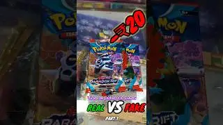 🇮🇳 ₹20 FAKE Pokemon Pack VS REAL Pack Difference | how to buy real Pokemon cards in India #pokemon