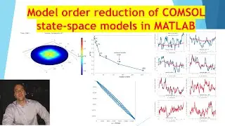 Model Order Reduction of COMSOL State-Space Models in MATLAB - LiveLink+MATLAB+MODAL Reduction