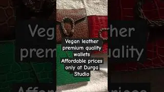 Your Ethical, Stylish Choice: Vegan Leather #trending #shorts #shortsfeed #vegan #leather #wallet