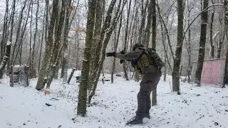 Schneegefecht zum Jahresauftakt #aream #taskforce83 #airsoftgermany 