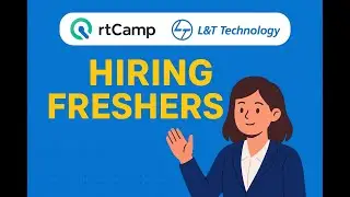 &ldquo;rtCamp & L&T Technology Hiring Freshers | 2025 Recruitment | Apply Now!&rdquo;