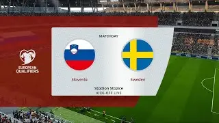 Slovenia vs Sweden | 2026 FIFA World Cup Qualifiers | PES 2021