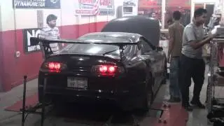 supra 98 un tunned gtx42 dyno run 658 whp (HD)