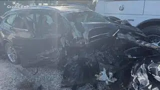 Wrong-way driver caused six-car crash on I-75