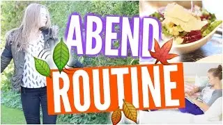 MEINE ABENDROUTINE IM HERBST | Julia Beautx