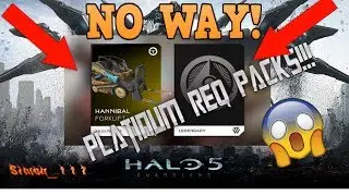 Halo 5 PLATINUM REQ PACK!!!!! LIMITED EDITION!!!!