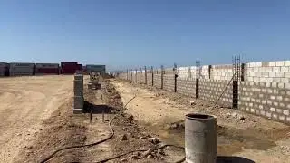  PEB Warehouse Construction (13) | Pre-Engineered Building| Boundary Block Masonry| #civilworks