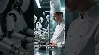 🤖 Robot Chefs Are Taking Over Kitchens! | The Future of Culinary Art 🍳✨  #aiepic88