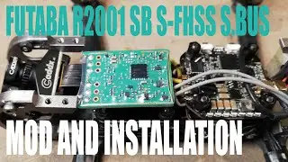 FUTABA R2001SB S-FHSS S.BUS RECEIVER | MOD AND 3INCH QUAD INSTALLATION