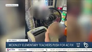 'Fed up': McKinley Elementary Teachers Push For Classroom AC Fix