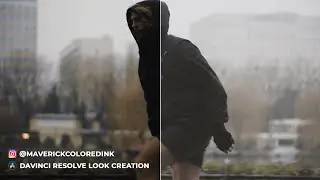 DA VINCI RESOLVE 17 - CINEMATIC COLOR GRADING DESATURATED FALL LOOK
