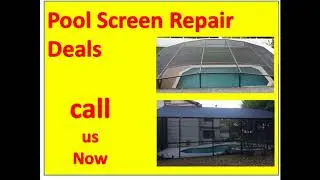 pool screen repair longwood florida