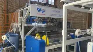 Casting Film Extrusion Process Animation, How to produce 5 layer stretch film? Extrusion Equipment
