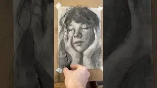 The Dark Art of Expressive Portrait Drawing in Charcoal