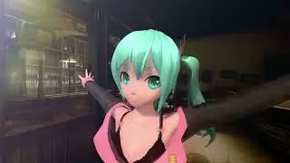 【VR180】こっち向いて Baby F2 PV【初音ミク Project DIVA】