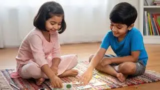 Colour Dominoes Flash Cards for Kids 🎨 | Montessori Toy for Colour Recognition & Sorting