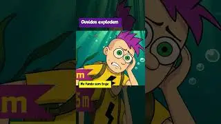 Ouvidos explodem. No fundo sem traje