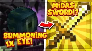 TURNING 1 SUMMONING EYE INTO A 50M MIDAS SWORD! | Hypixel Skyblock