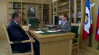 Андрей Никитин провел рабочую встречу с министром культуры Виленой Сотниковой