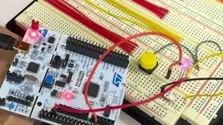 TIMx Output Compare: Toggling LEDs using TIMx counter
