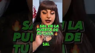 SAL EN LA PUERTA 🔥 #brujeria #hechizo #magia #witch #bruja #consejo #recetas #proteccion
