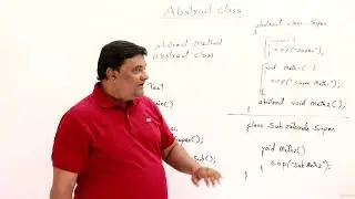 13.1 : What is an Abstract Class &mdash; [Abdul Bari] Java Course