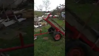 Homemade tractor attachments