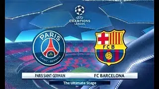 PES 2018 | PSG vs Barcelona | UEFA Champions League Final | Gameplay PC