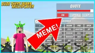 FBI OPEN UP MEME! in Dude Theft Wars - Gameplay 17 FHD (ANDROID)