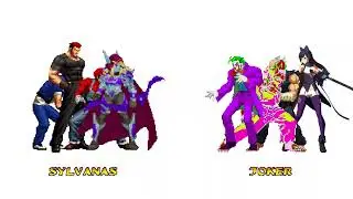[4K] MUGEN: ETB &ndash; Sylvanas, S. Mario, Markiplier, Orochi Shingo vs Joker, L H Akuma, Heihachi, Blake