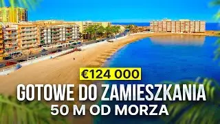 Mieszkanie 124 000 € przy samej plaży w Hiszpanii 🇪🇸 | Torrevieja | Idealne pod wynajem