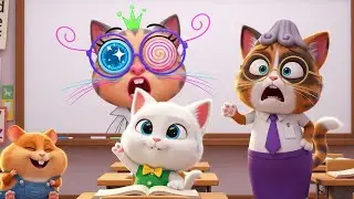 Sneaky Cat Drew On The Whiteboard 🎨 Teacher&rsquo;s Funny Face 🤡 Class Laughs 😂