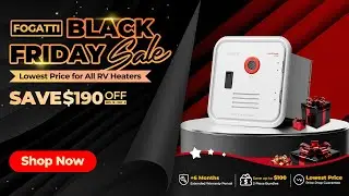 FOGATTI RV Water Heater Sale | Hot Water That Follows You Anywhere 🚿🔥