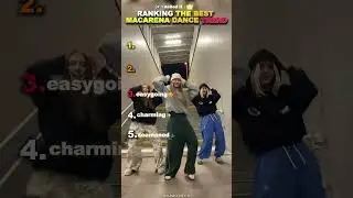 Ranking The Best Macarena Dance Trend #dance #trending