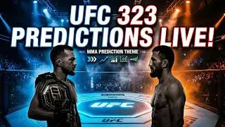 UFC  323 | UFC Fight Night Predictions | Live