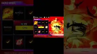 NEW ITACHI SUSANO SKYDIVE SKIN FREE FIRE | NEW FADED WHEEL FREE SPIN TRICK | FREE FIRE NEW EVENT