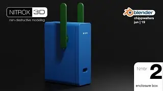 Blender NITROX3D 02: enclosure box