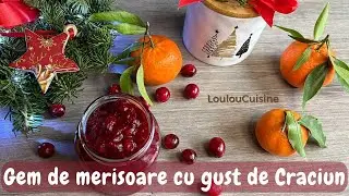 Gem de merisoare - un gem pur si simplu delicios, cu gust de Craciun