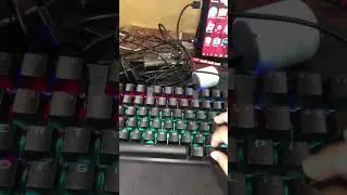How to change color gk100f keyboard if you want this key board is in my comment