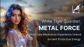 🐯 White Tiger Meditation: West Gate Guardian 🐅 | Metal Force