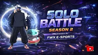 [🔴LIVE] SOLO BATTLE SEASON 2 KNOCKOUT STAGE DAY 1 || REALME GT 2 PRO